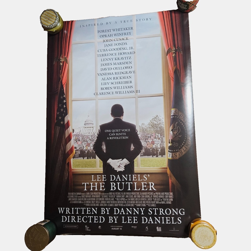 The Butler‎ 2013 Promo Movie Poster 27x40 Forest Whitaker, David Banner D/S